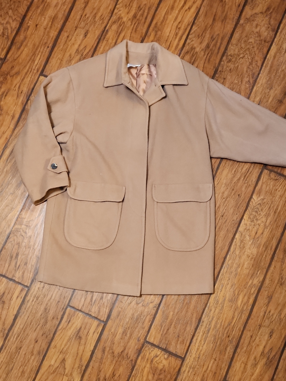 Spiegel Women's Camel Pea Coat